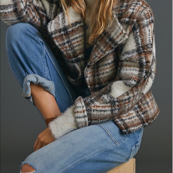 Greylin Jackets & Blazers - Greylin Lawrence plaid Shacket with pockets